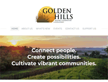 Tablet Screenshot of goldenhillsrcd.org
